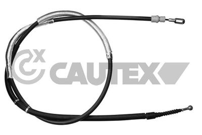 Тросик, cтояночный тормоз CAUTEX 766007 для AUDI A4