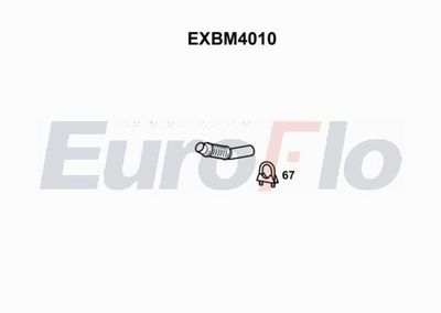 Zestaw tłumików, tłumik końcowy EUROFLO 18307812285