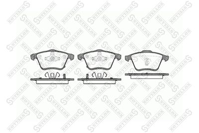Комплект тормозных колодок, дисковый тормоз STELLOX 1193 002-SX для VW JETTA