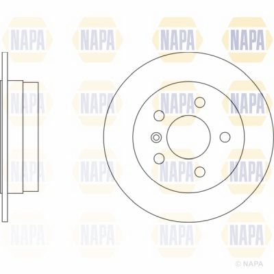 Brake Disc NAPA NBD5502