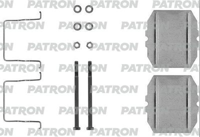 Комплектующие, колодки дискового тормоза PATRON PSRK1009