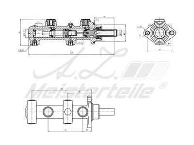 Спирачна помпа A.Z. Meisterteile AZMT-44-110-1049