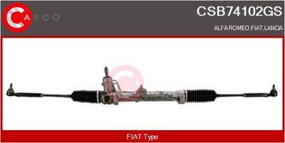 CASCO CSB74102GS Рульова рейка для FIAT (Фиат)