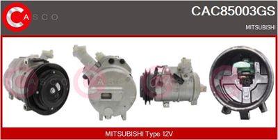 Компрессор, кондиционер CASCO CAC85003GS для MITSUBISHI PAJERO