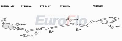 Układ wydechowy EUROFLO RNSCE16D6004