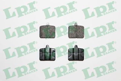 Комплект тормозных колодок, дисковый тормоз LPR 05P170 для SKODA 105,120