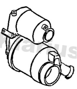 Filtr sadzy / filtr cząstek stałych, układ wydechowy KLARIUS 04L131601KX