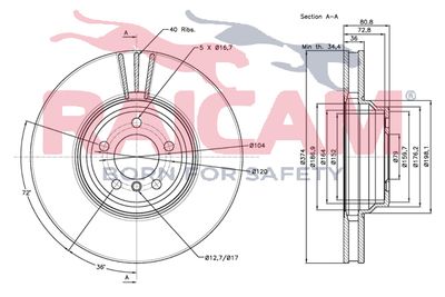 DISC FRANA RAICAM RD00092 1