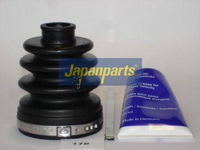 JAPANPARTS Gofruotoji membrana, kardaninis velenas