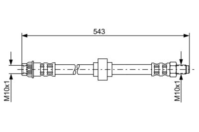 BOSCH Bremsschlauch