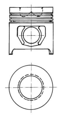 Zuiger (diameter 104mm, STD)