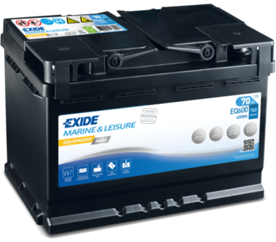 Batteri EXIDE EQ600