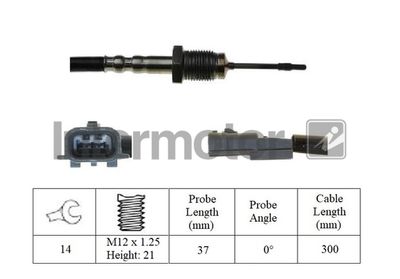 Sensor, exhaust gas temperature Intermotor 27405