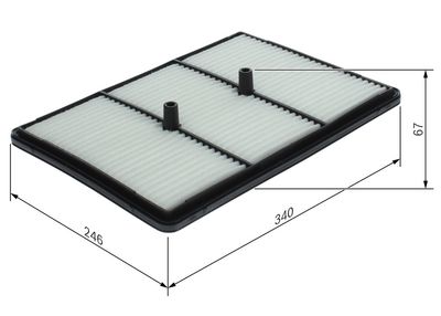 Bosch Air Filter F 026 400 775