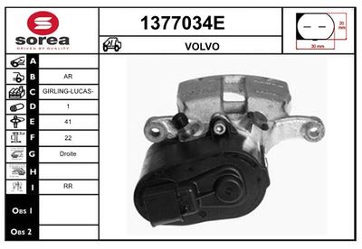BREMSSATTEL SNRA 1377034E