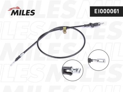 Тросик, cтояночный тормоз MILES EI000061 для MITSUBISHI CARISMA