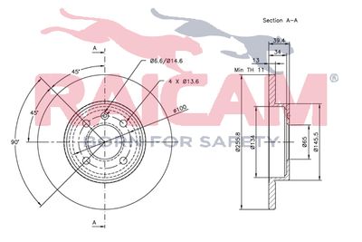 DISC FRANA RAICAM RD00856 2