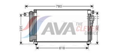 CONDENSATOR CLIMATIZARE AVA Clever Choice KA5081D