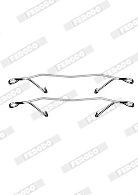 Ferodo Accessory Kit, disc brake pad FBA639