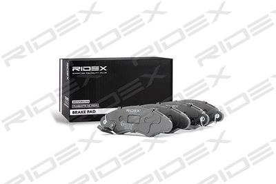 Комплект тормозных колодок, дисковый тормоз RIDEX 402B0387 для SUZUKI SWIFT