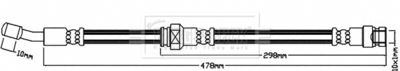 спирачен маркуч BORG & BECK BBH8135