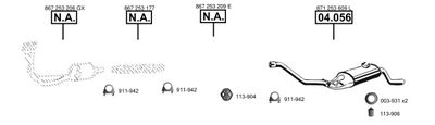 Изпускателна система ASMET VA034545