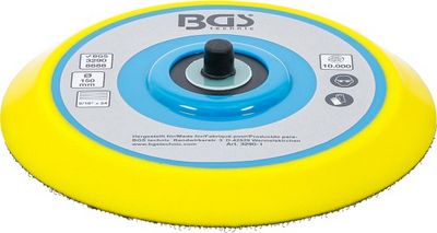 Stützteller, Exzenterschleifer