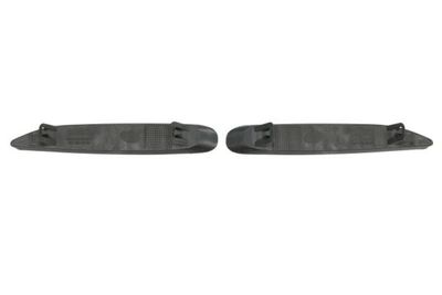 Bumper strip Achter Links/Rechts (2 stuks., plastic, zwart) past: RENAULT MEGANE IV Saloon 11.15-05.20