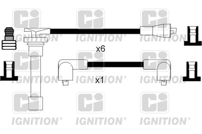 Комплект проводов зажигания QUINTON HAZELL XC790 для JAGUAR XJSC