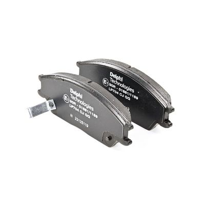 BREMSBELAGSATZ SCHEIBENBREMSE DELPHI LP704 7