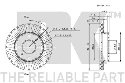 DISC FRANA NK 202230 2