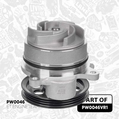 Vodní čerpadlo, chlazení motoru ET ENGINETEAM PW0046VR1