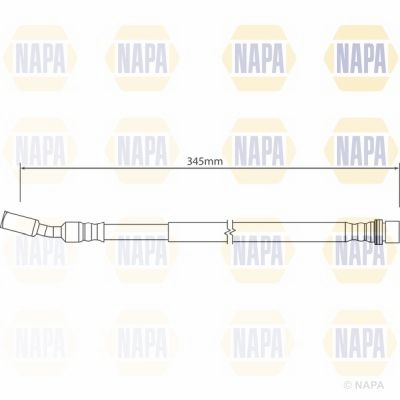 Brake Hose NAPA NBH1070