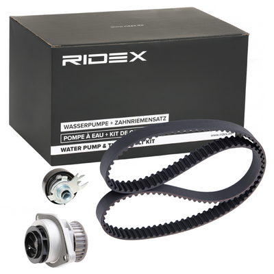 водна помпа+ к-кт ангренажен ремък RIDEX 3096W0122
