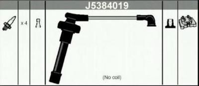Комплект проводов зажигания NIPPARTS J5384019 для ACURA INTEGRA