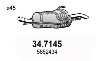 ASSO Endschalldämpfer (34.7145)