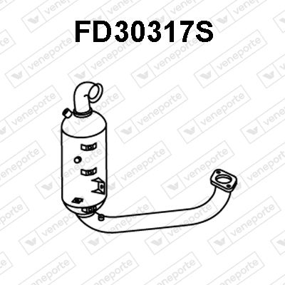 FILTRU FUNINGINE/PARTICULE SIST.DE ESAPAMENT VENEPORTE FD30317S