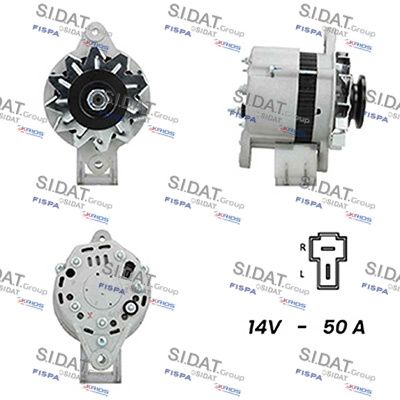 Генератор SIDAT A12HT0224A2 для MAZDA E