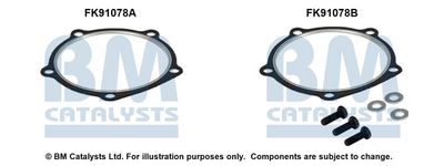 Монтажен комплект, катализатор BM Catalysts FK91078