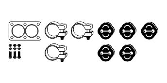 SET MONTARE SISTEM DE ESAPAMENT