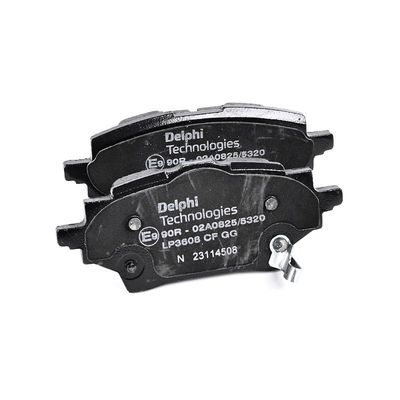 BREMSBELAGSATZ SCHEIBENBREMSE DELPHI LP3608 27