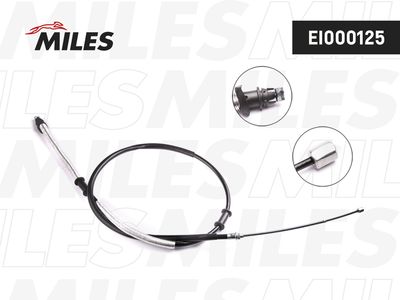 Тросик, cтояночный тормоз MILES EI000125 для FIAT DOBLO