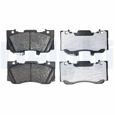 Remblokken set Voor , past: FORD USA MUSTANG 2.3/3.7/5.0 02.14-