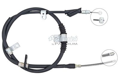 Тросик, cтояночный тормоз ASHUKI by Palidium ASH3-1250 для HYUNDAI LANTRA