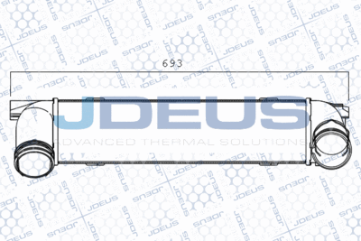Интеркулер JDEUS M-805087A для BMW Z4
