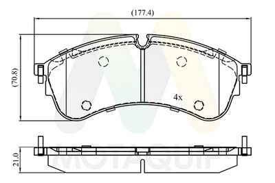 SET PLACUTE FRANA FRANA DISC