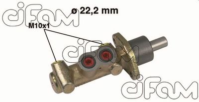 Главный тормозной цилиндр CIFAM 202-456 для FIAT PUNTO
