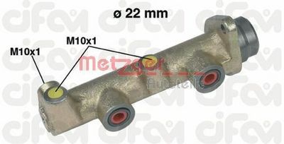 Спирачна помпа METZGER AUTOTEILE 202-134