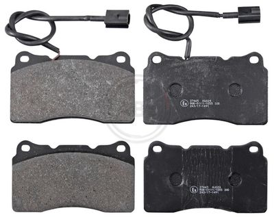 Brake Pad Set, disc brake 37465