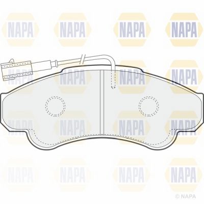 Brake Pad Set NAPA PBP7025